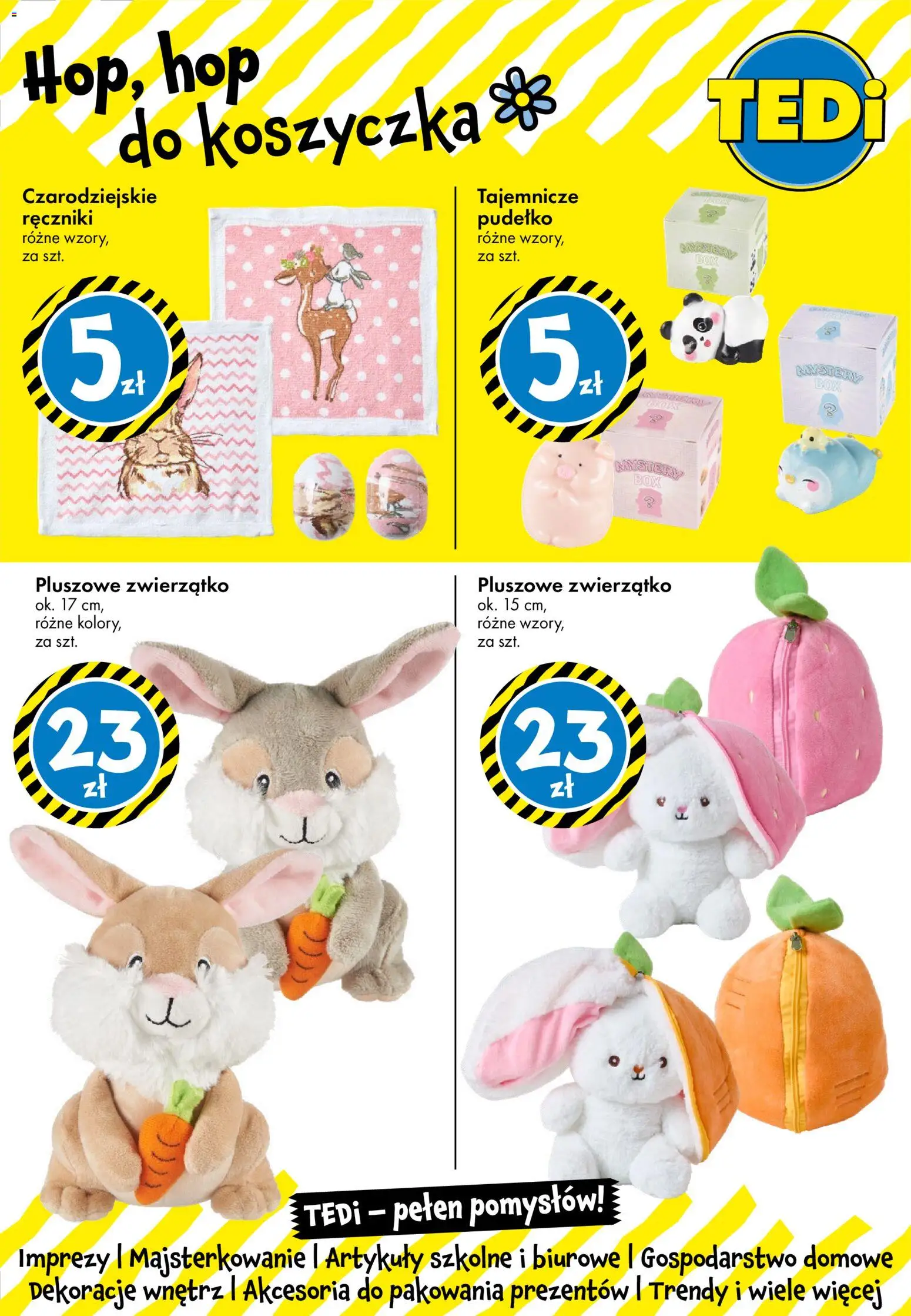 TEDi gazetka od 06.03.2026 | Strona: 12 | Produkty: Pudełko, Artykuły szkolne