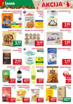 Jager katalog akcije – veljaven od 10.12.2025 | Stran: 7 | Izdelki: Moka, Oljčno olje, Olje, Sladkor