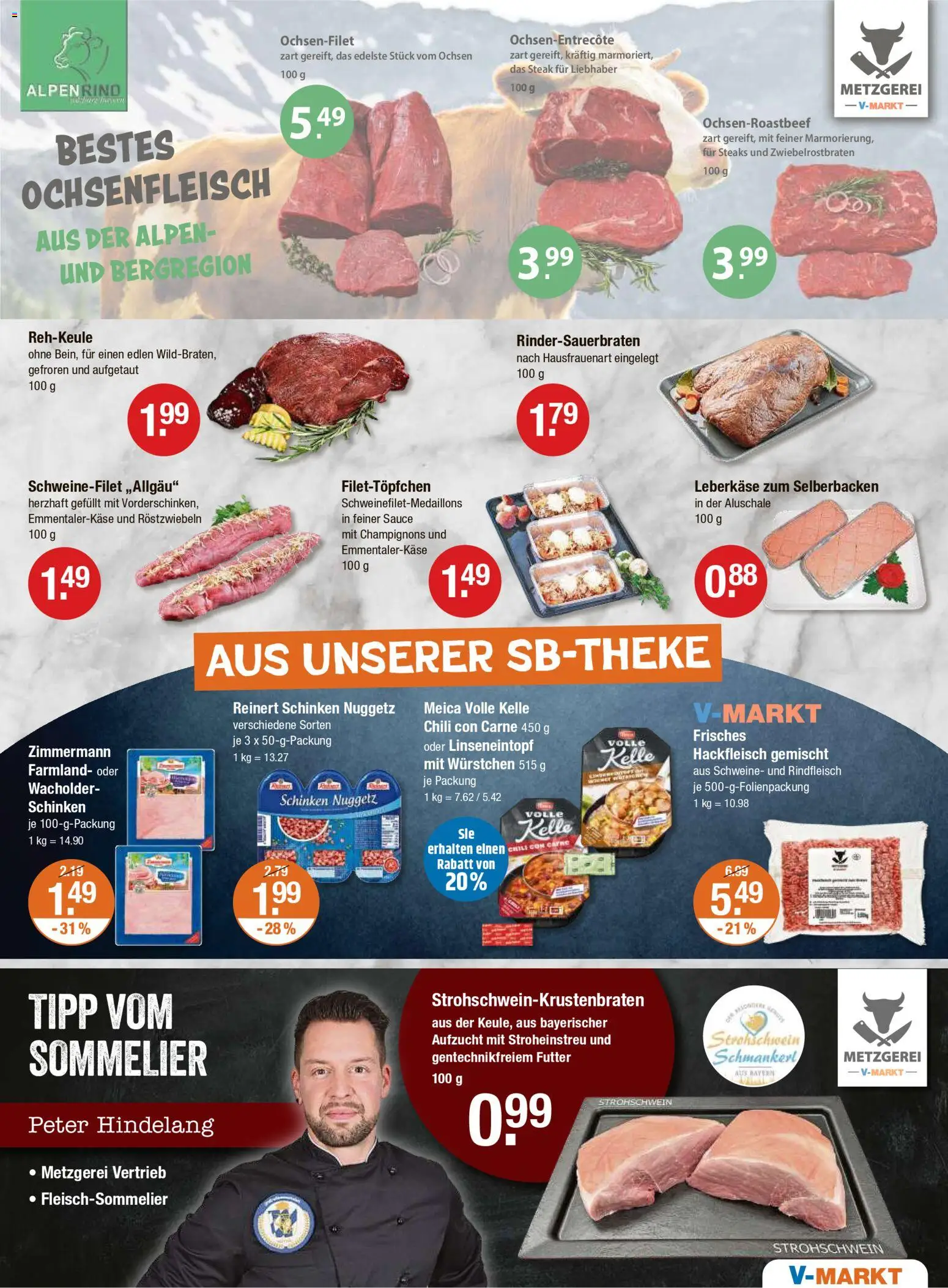 V-Markt - Hallertau/Oberpfalz – gültig ab 11.12.2025 | Seite: 7 | Produkte: Meica, Chili, Rindfleisch, Steak