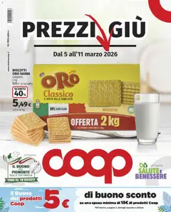 Anteprima del volantino COOP volantino Domodossola  valido a partire dal 05.03.2026