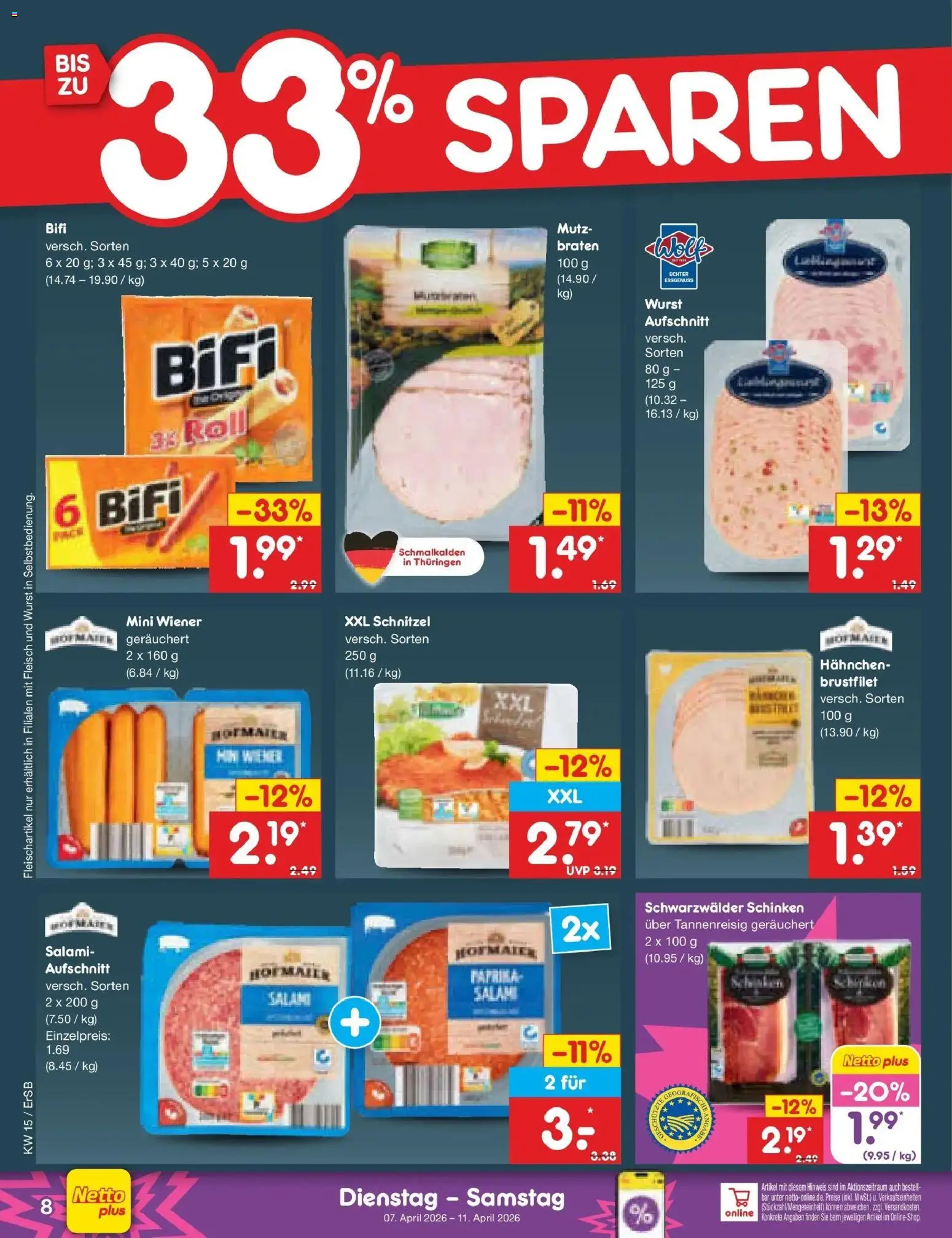 Netto Marken-Discount Prospekt Nordhausen	 – gültig ab 05.04.2026 | Seite: 10