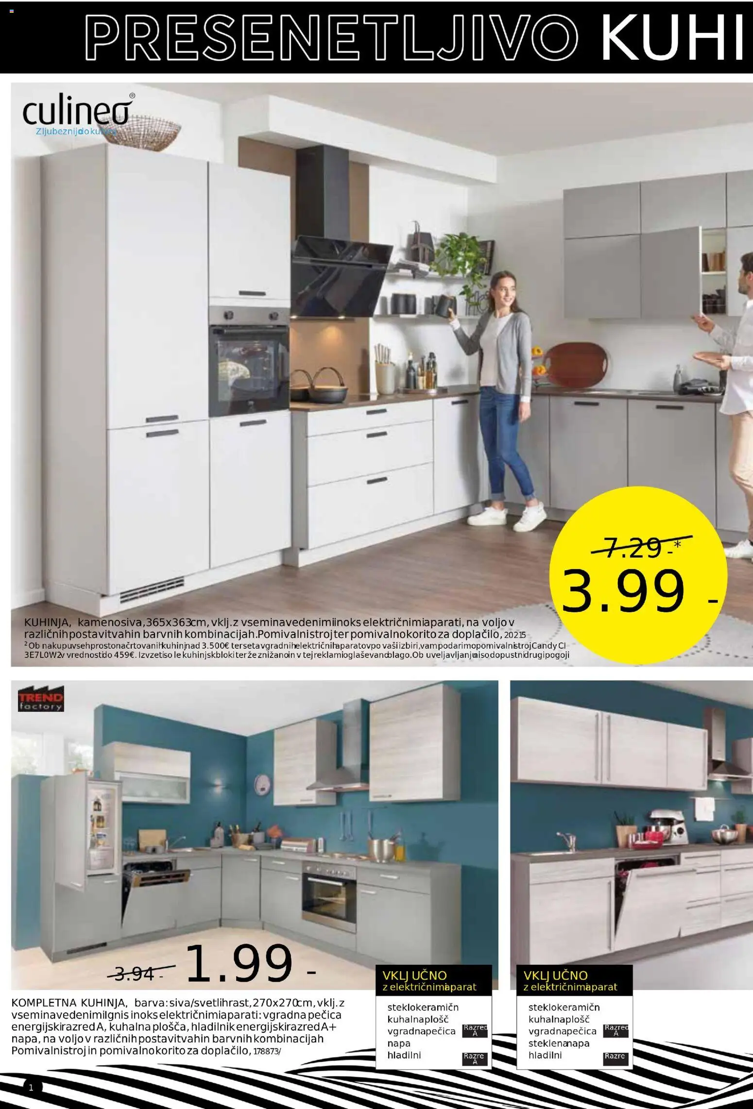 Novi Dipo katalog ponudbe – veljaven od 12.11.2025 | Stran: 10 | Izdelki: Hladilnik, Pecica, Vgradna pečica, Barva