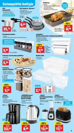 Thomas Philipps leidinys galioja nuo 09.03.2026 | Puslapis: 9 | Prekių: Keptuvė, Indai, Dėžė, Virdulys