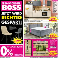 SB Möbel Boss Prospekt Neubrandenburg gültig ab dem 09.08.2025