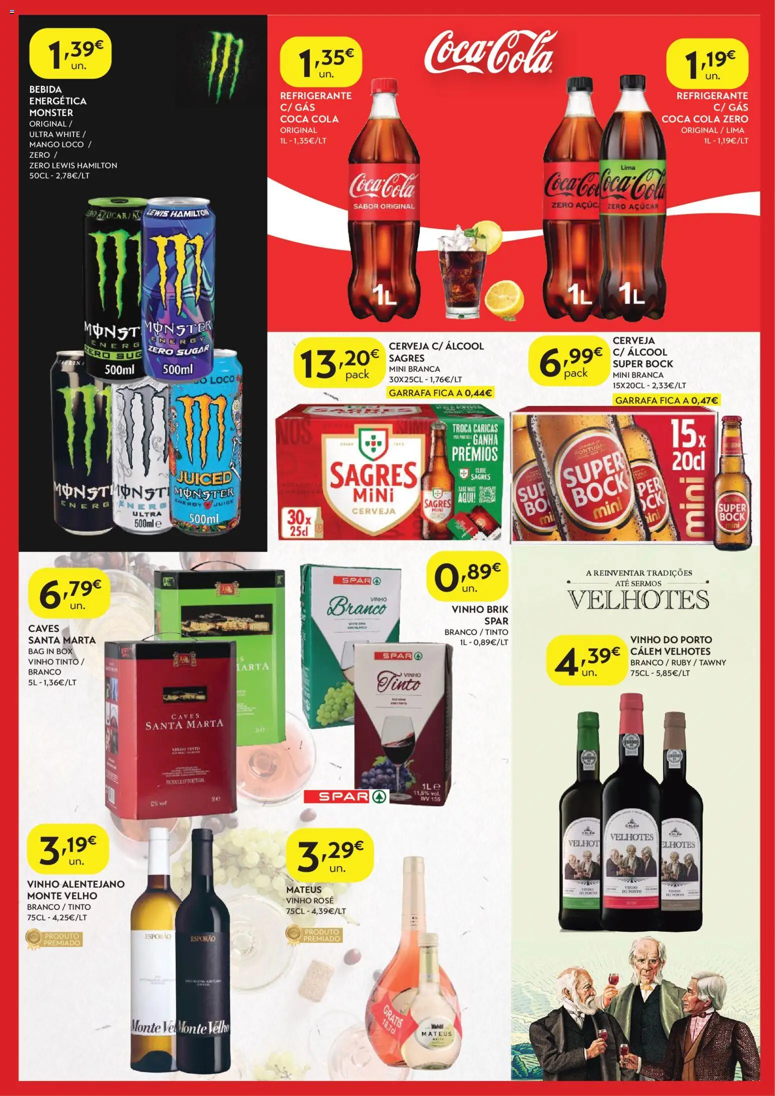 Spar - folheto │ válido de 06.01.2026 | Página: 7 | Produtos: Refrigerante, Cerveja, Açúcar, Bebida