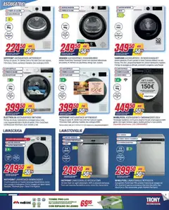 Anteprima del volantino Trony Sicilia, Calabria catalogo valido a partire dal 04.12.2025 | Pagina: 3 | Prodotti: Lavatrice, Lavastoviglie, Vassoio, Samsung