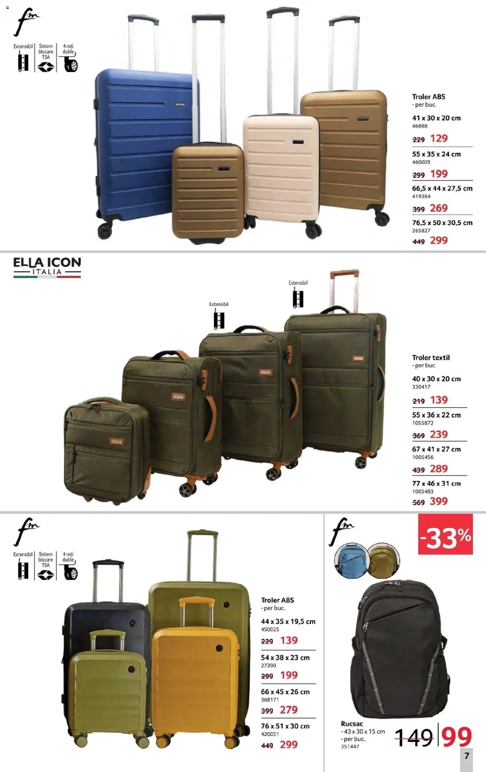 Noul catalog Selgros – valabil de la 12.12.2025 | Pagină: 7 | Produse: Rucsac