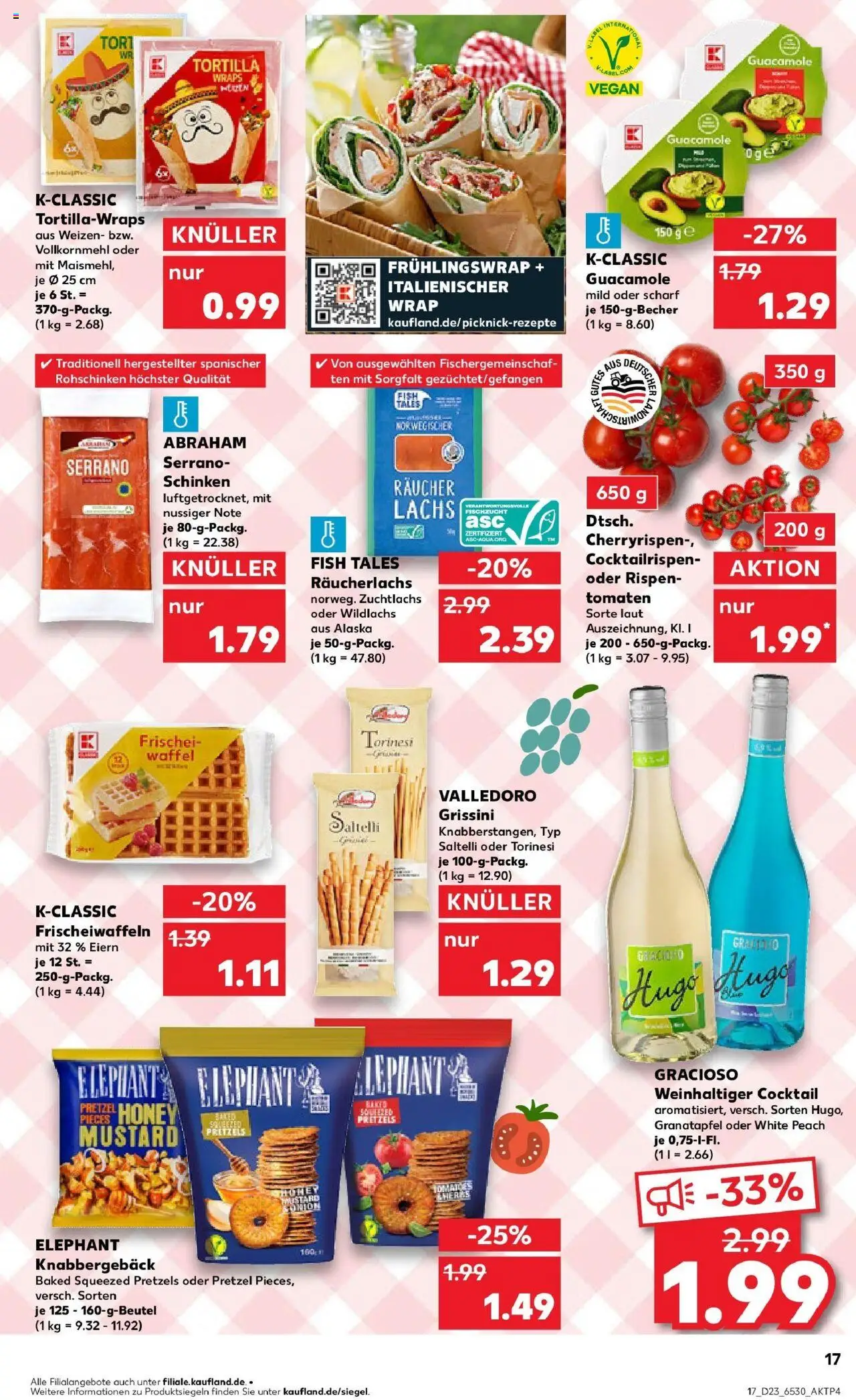 Kaufland prospekt Pasewalk	 - gültig ab dem 09.06.2025 | Seite: 32 | Produkte: Granatapfel, Räucherlachs, Serrano schinken, Schinken