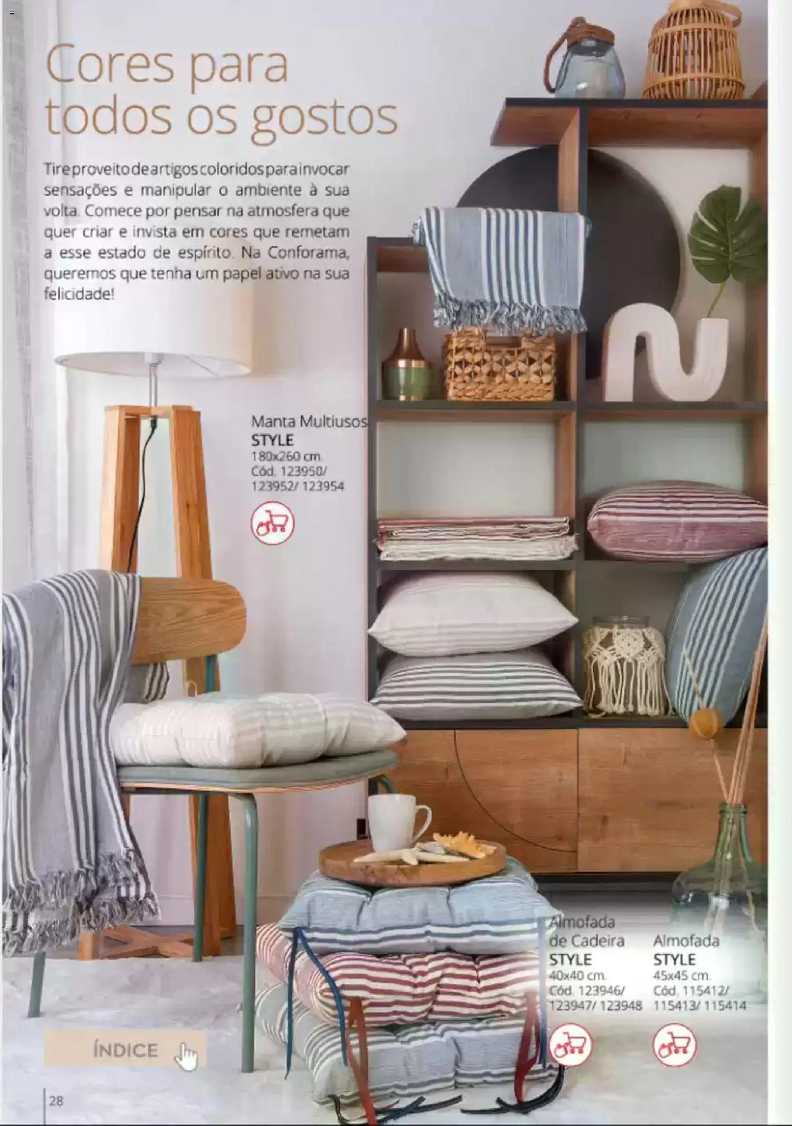 Conforama Camitis │ válido de 05.02.2026 | Página: 28 | Produtos: Almofada, Cadeira