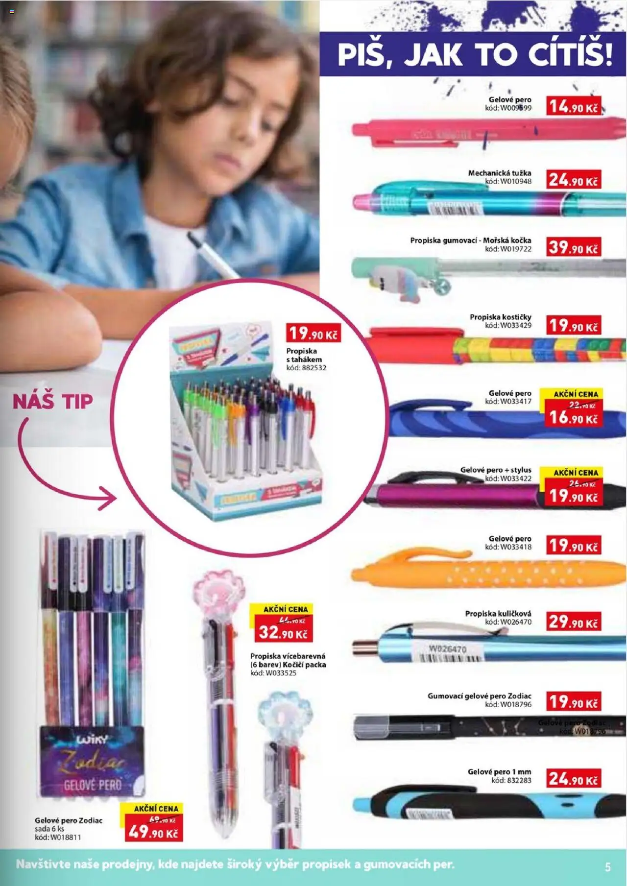 Wiky katalog - Škola 2025 od 04.08.2025 | Strana: 5 | Produkty: Pero, Tužka