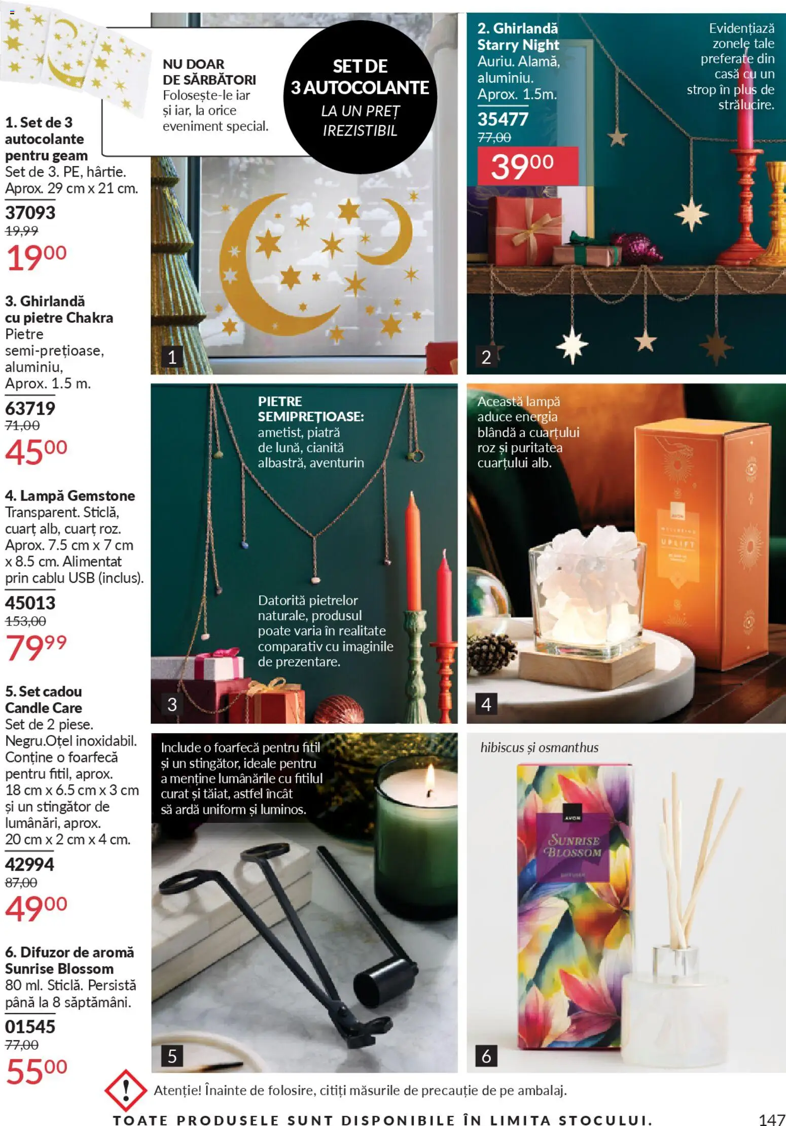Noul catalog Avon – valabil de la 01.01.2026 | Pagină: 149 | Produse: Cablu, Difuzor, Usb, Lampă