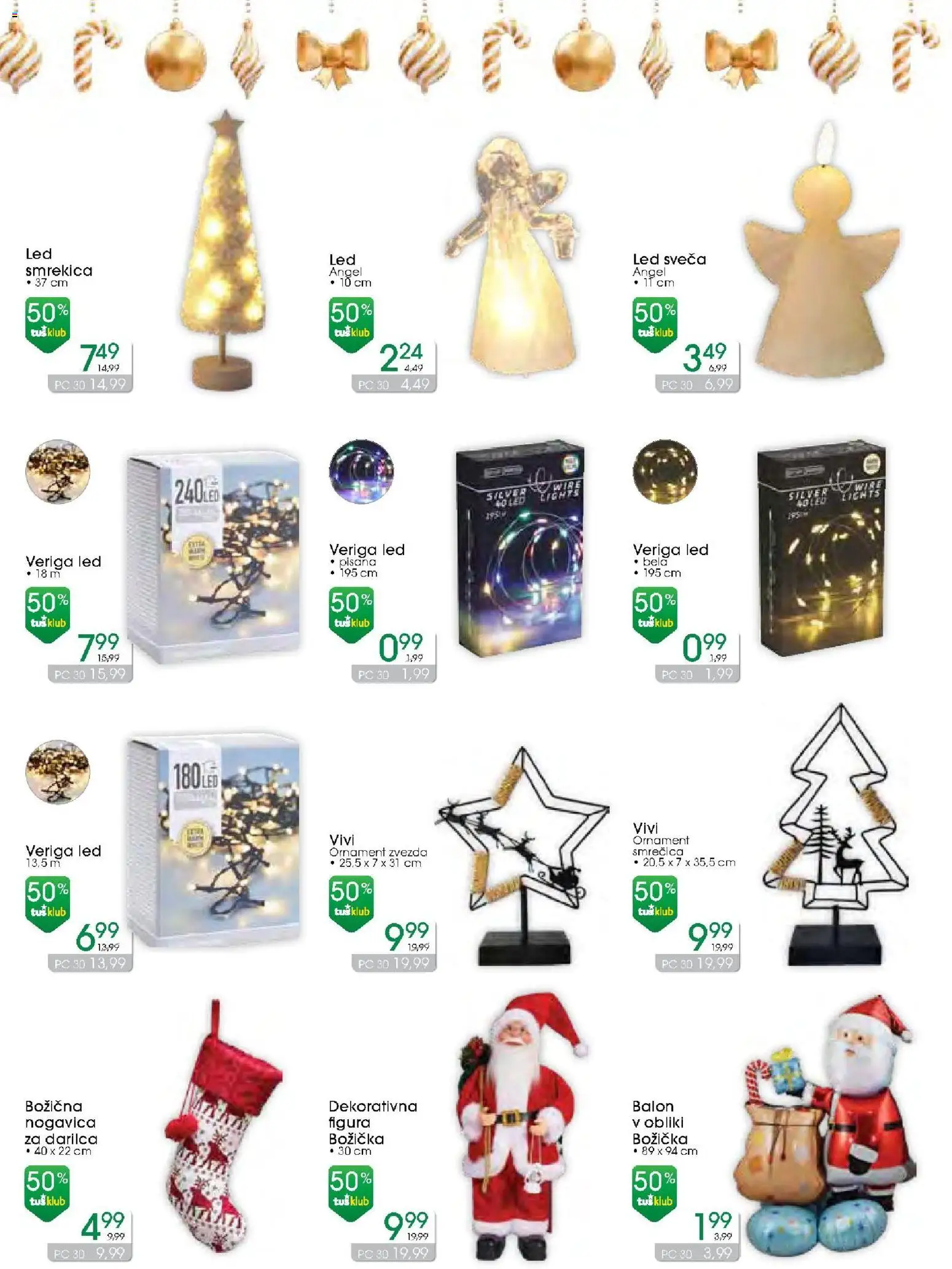 Novi Tuš drogerija katalog ponudbe – veljaven od 03.12.2025 | Stran: 6 | Izdelki: Sveča