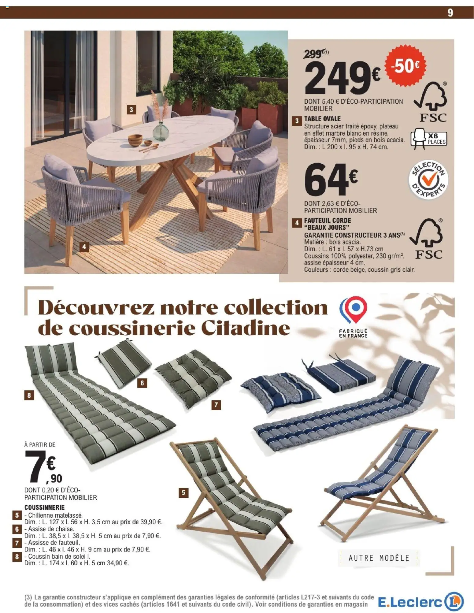 {H1} | Page: 9 | Produits: Plateau, Fauteuil, Table, Chilienne
