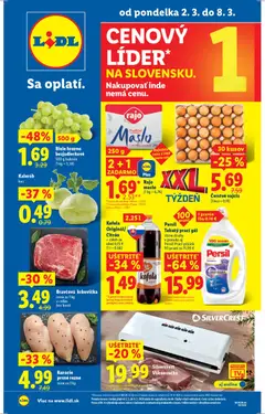 Lidl leták platný od 02.03.2026