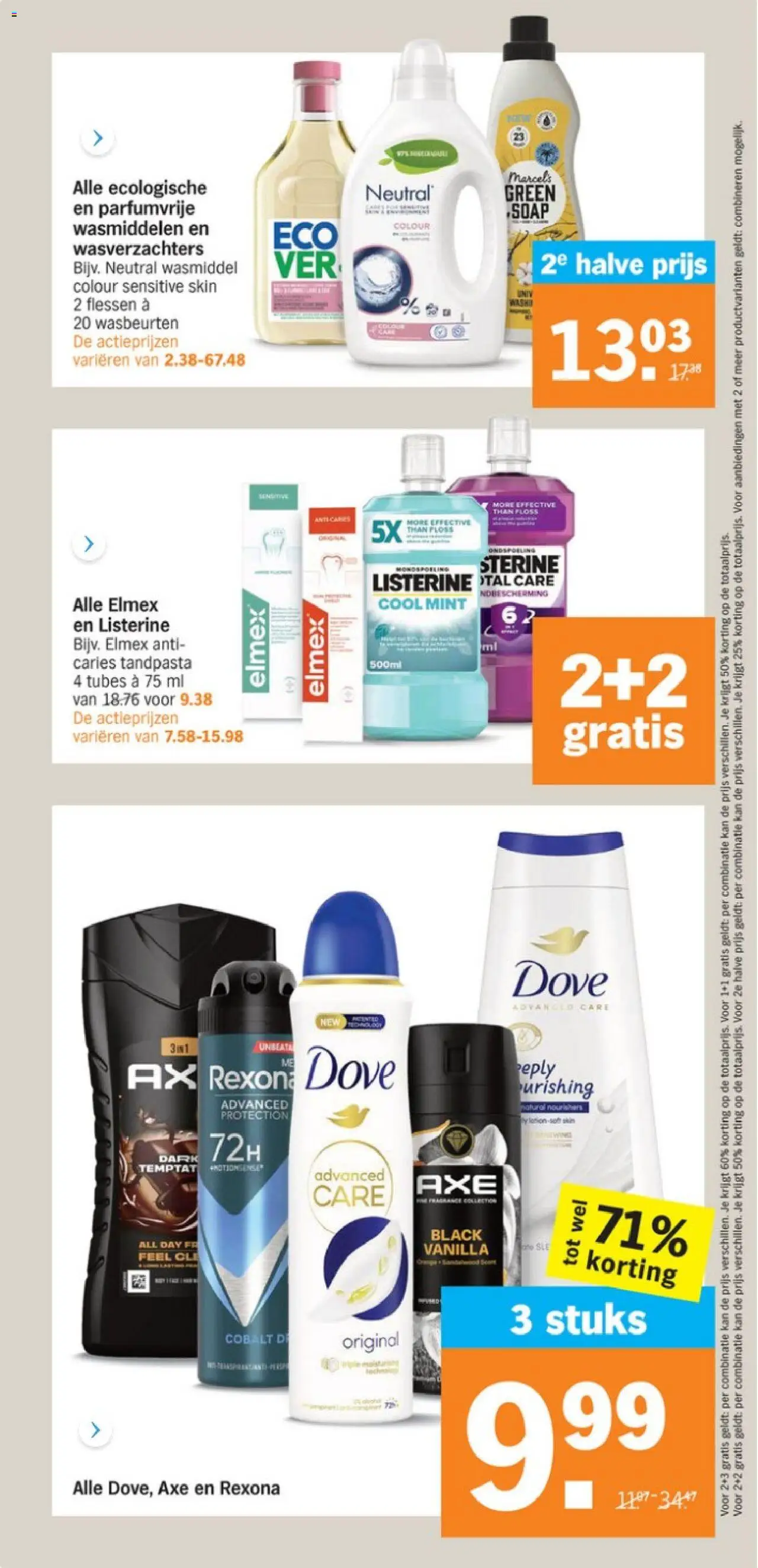  | Pagina: 30 | Producten: Deodorant, Tandpasta, Wasmiddel, Gel