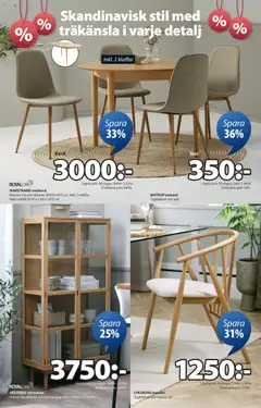 JYSK - erbjudanden - Förhandsvisning av reklamblad från butik JYSK aktuell från 24.12.2025 | Sida: 7 | Produkter: Vitrinskåp, Bord, Stol
