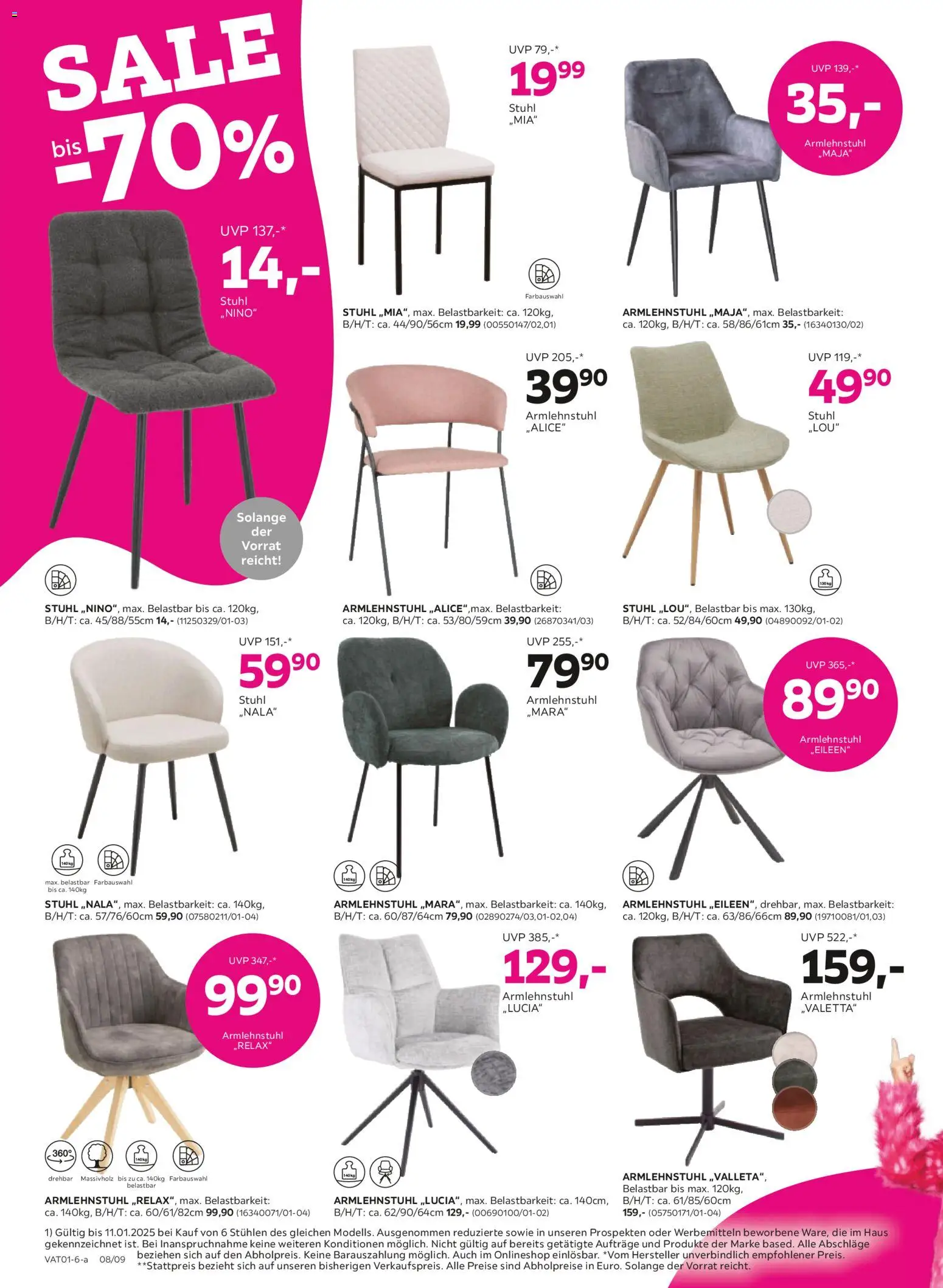 Mömax Prospekt aktuell gültig ab 22.12.2025 | Seite: 8 | Produkte: Stuhl