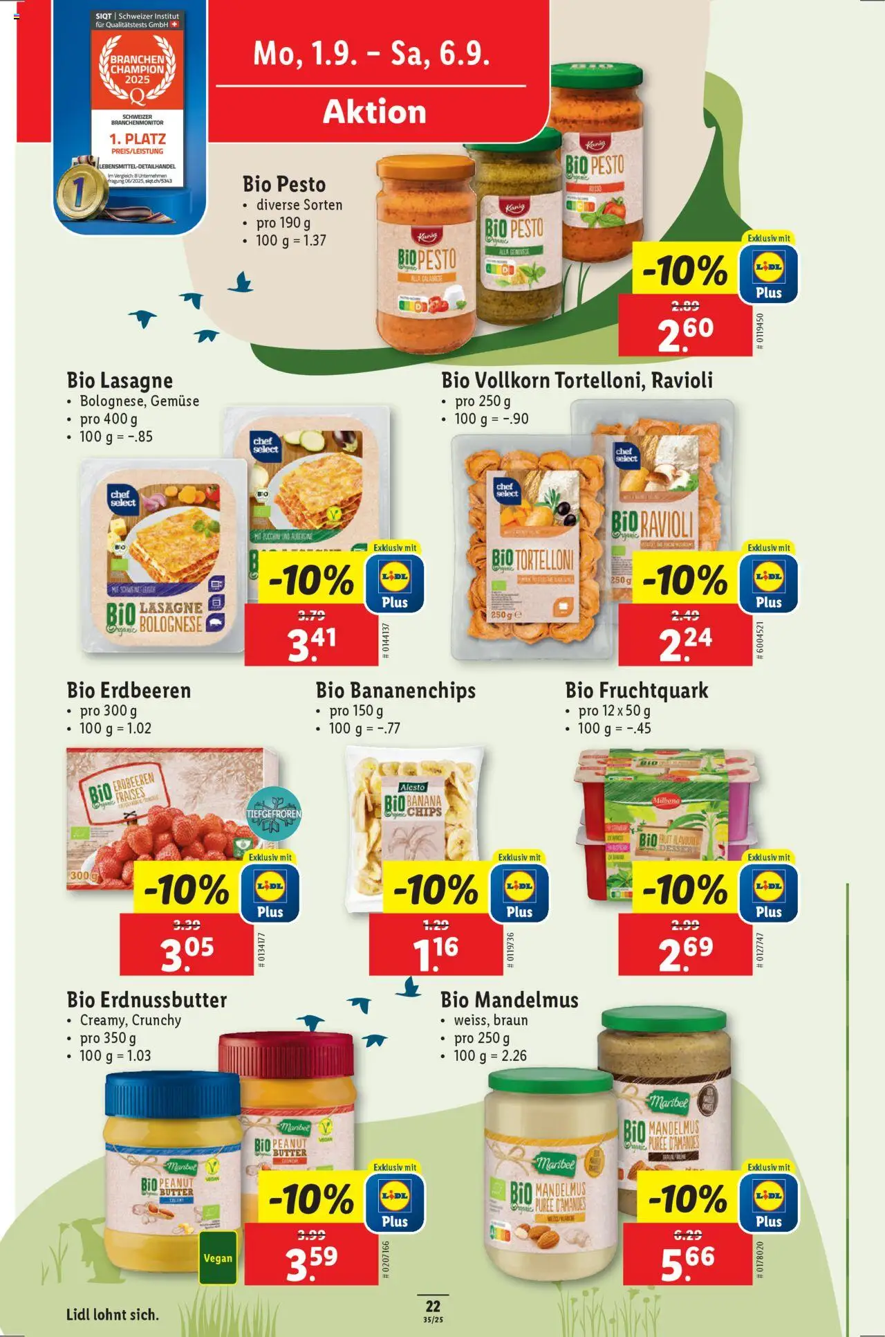 Lidl Aktionen ab 28.08.2025 | Seite: 24 | Produkte: Butter, Gemüse, Erdbeeren, Chips