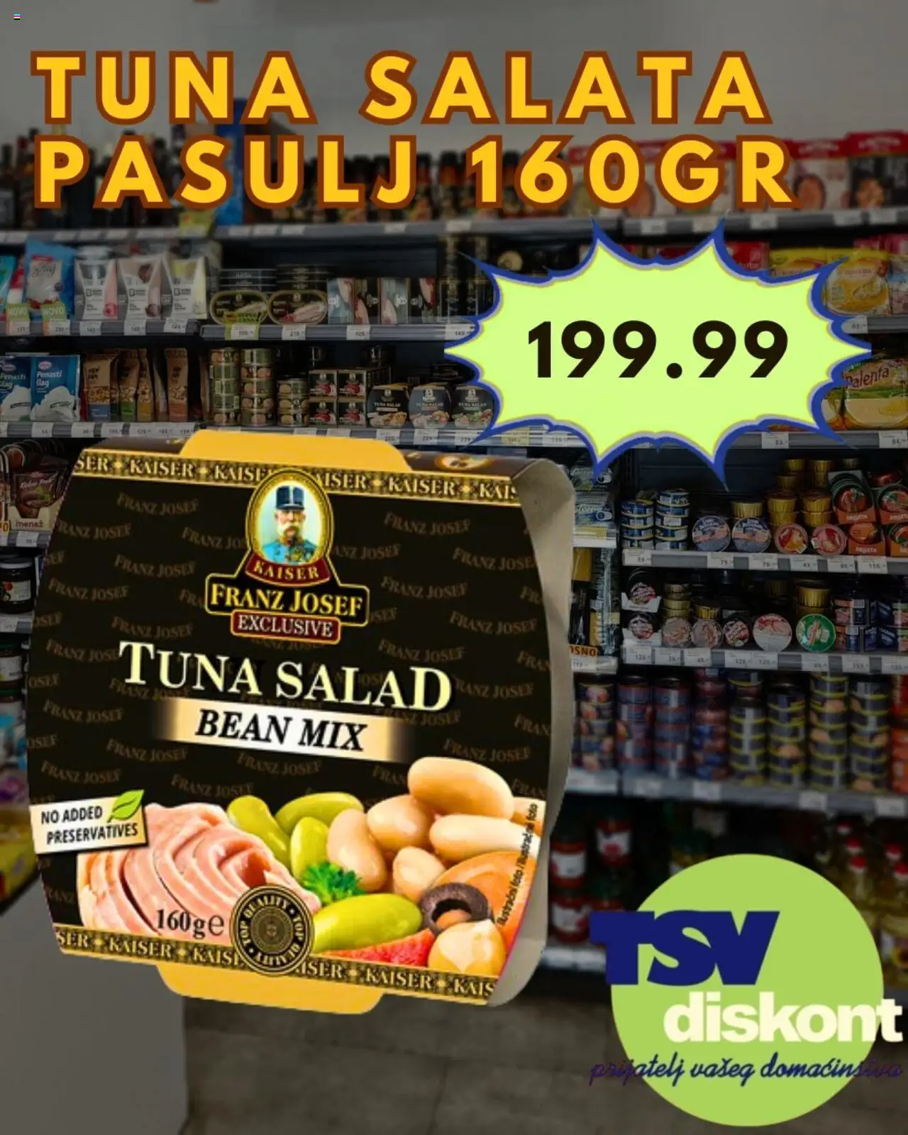 TSV Diskont katalog - važi od 07.08.2025 | Strana: 7 | Proizvode: Šlag, Pasulj, Salata