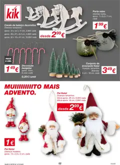Pré-visualização KIK folheto válido de 20.10.2025 | Página: 2 | Produtos: Porta, Baloiço, Velas