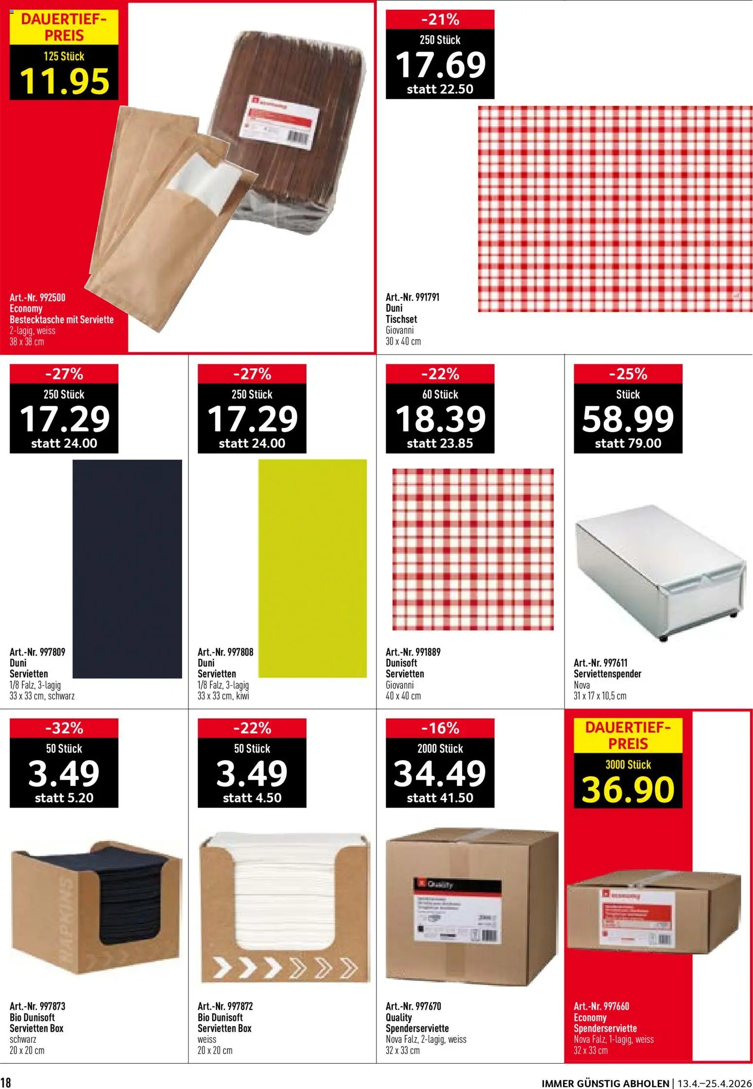 Prodega aktionen Italien – gültig ab 13.04.2026 | Seite: 18 | Produkte: Box, Kiwi