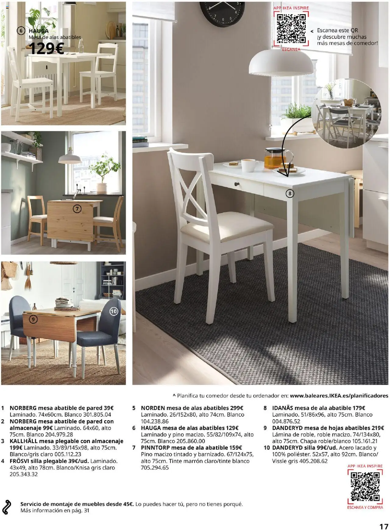Catálogo IKEA Comedores │ válido desde el 04.02.2025 | Página: 17 | Productos: Tinte, Muebles, Almacenaje, Mesa