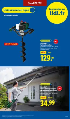 LIDL - Prévisualisation de LIDL catalogue semaine 7 valide à partir de 12.02.2026 | Page: 53 | Produits: Nettoyeur haute pression