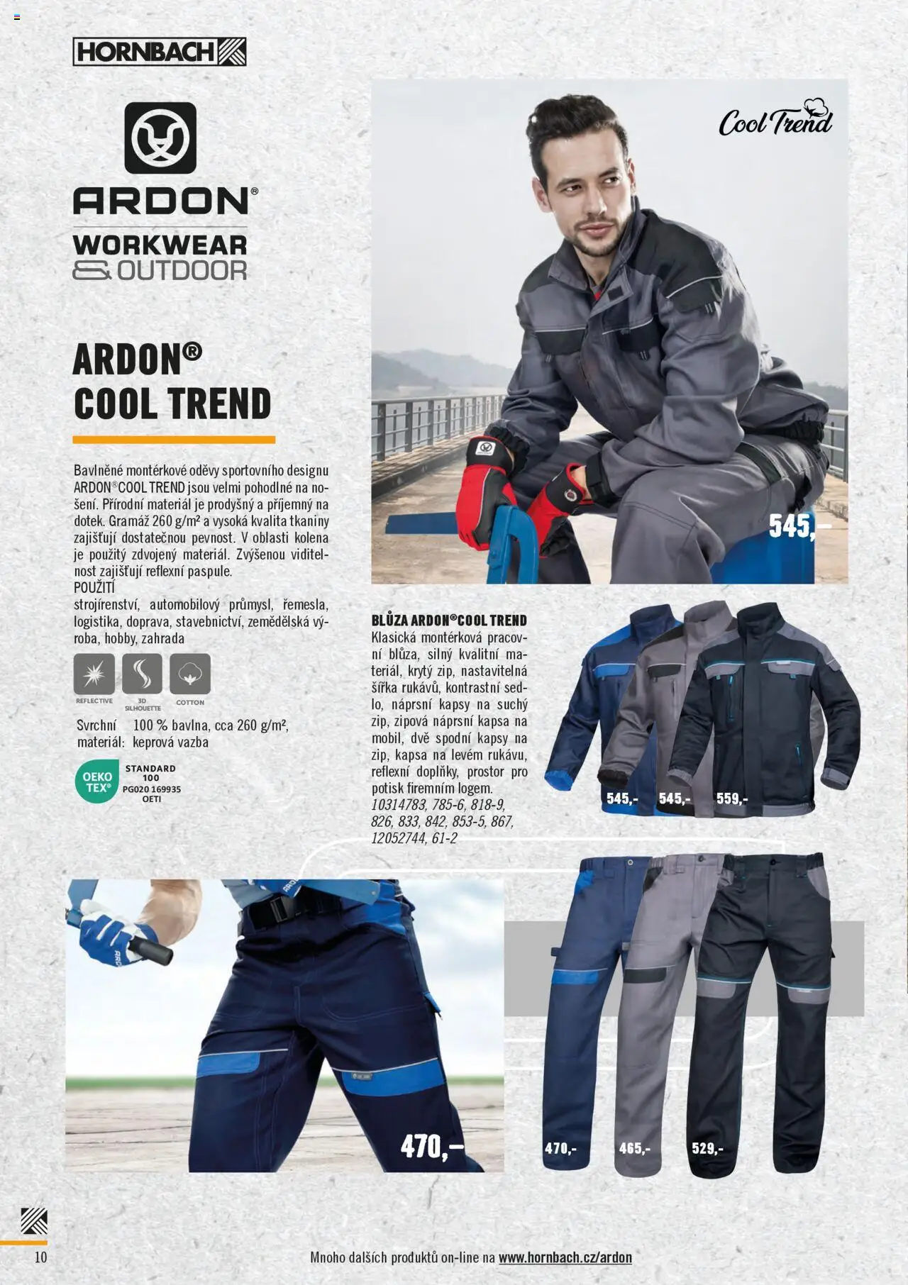 HORNBACH katalog - Pracovní oblečení od 12.04.2025 | Strana: 10 | Produkty: Zahrada