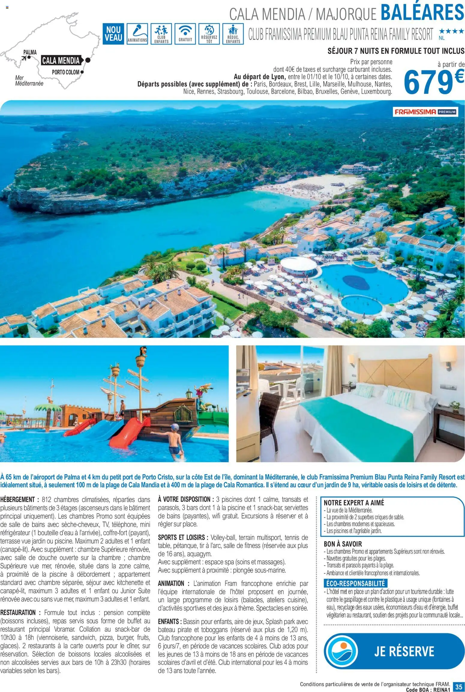 {H1} | Page: 35 | Produits: Réfrigérateur, Buffet, Douche, Jeux