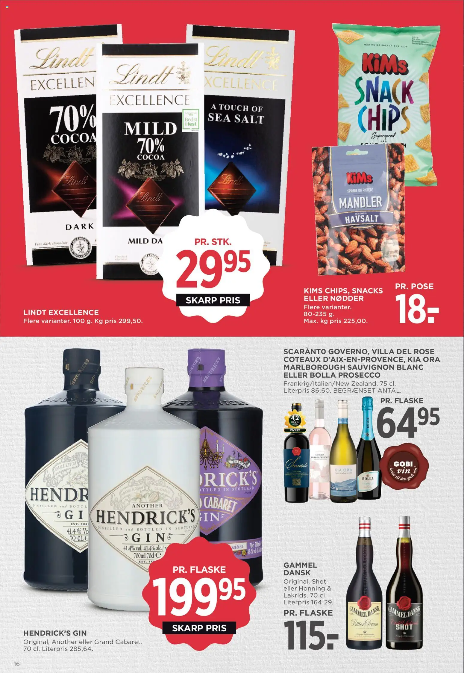 Meny tilbudsavis – gyldig fra 10.04.2026 | Side: 23 | Produkter: Vin, Chips, Nødder, Mandler