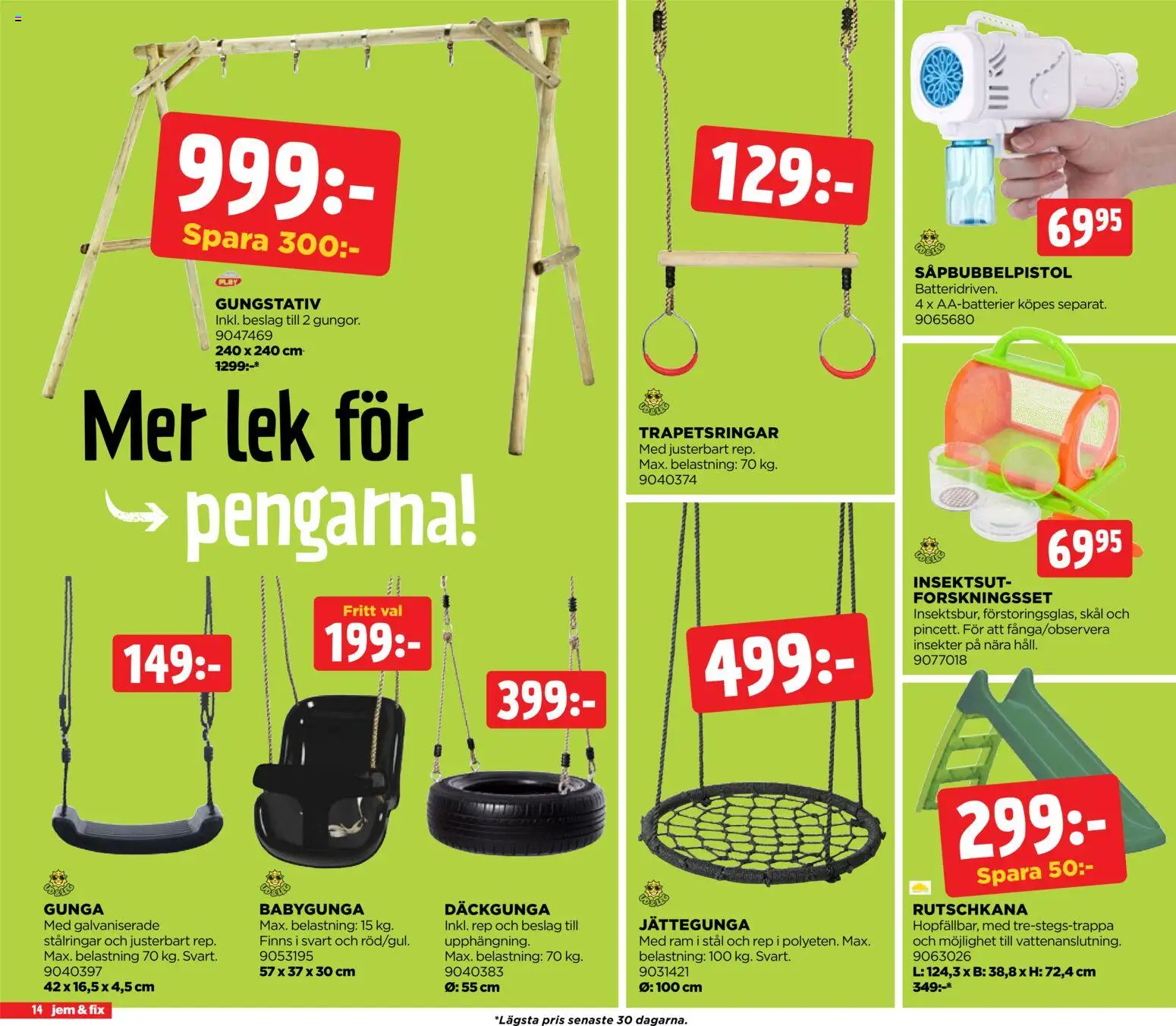 Jem & Fix reklamblad aktuell från 05.04.2026 | Sida: 14