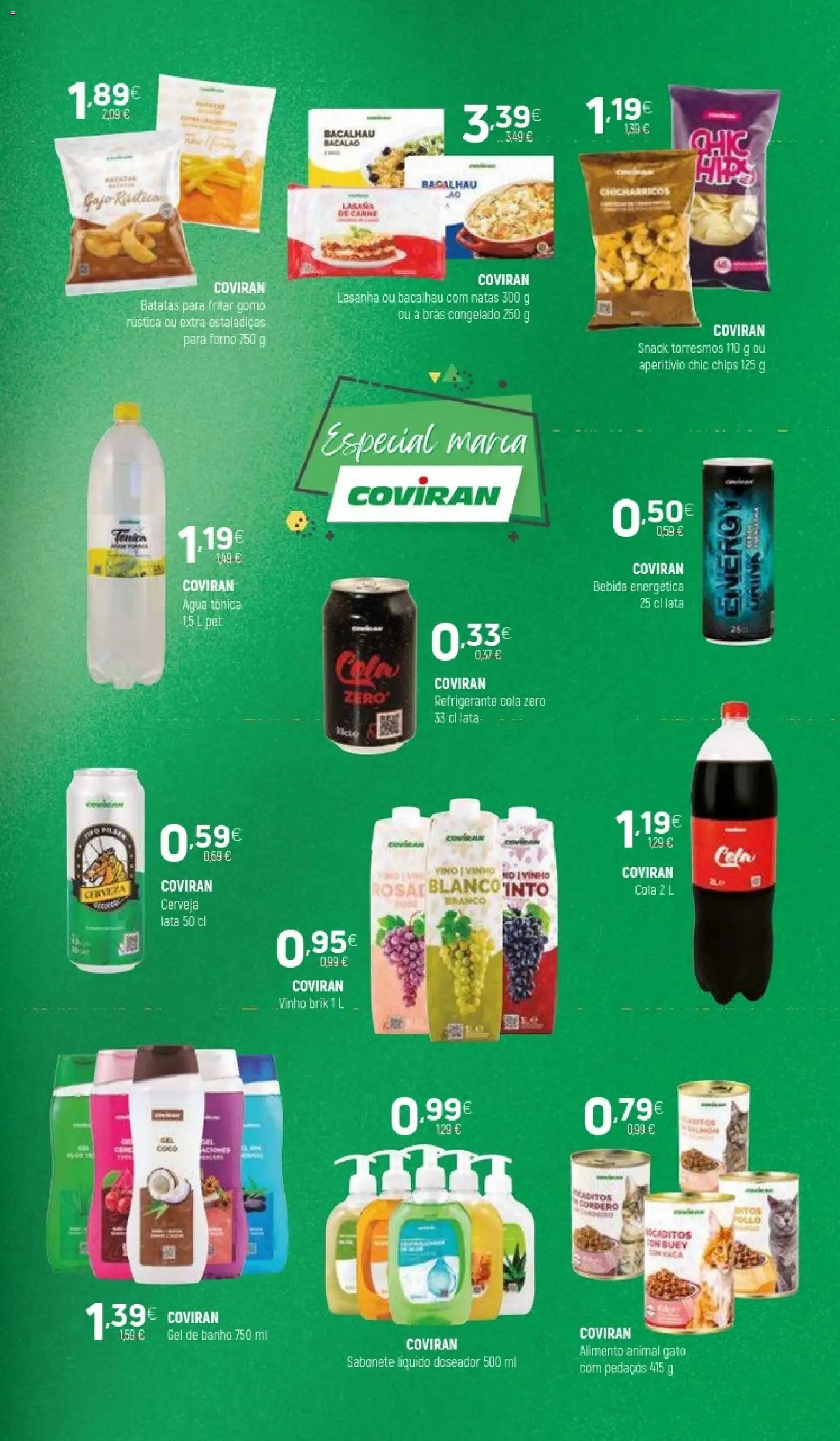 Coviran - folheto │ válido de 24.02.2026 | Página: 11 | Produtos: Agua, Sabonete líquido, Gel de banho, Carne