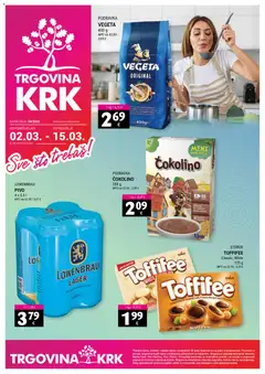 Katalog Trgovina Krk - Pregled kataloga iz trgovine Trgovina Krk, vrijedi od 02.03.2026