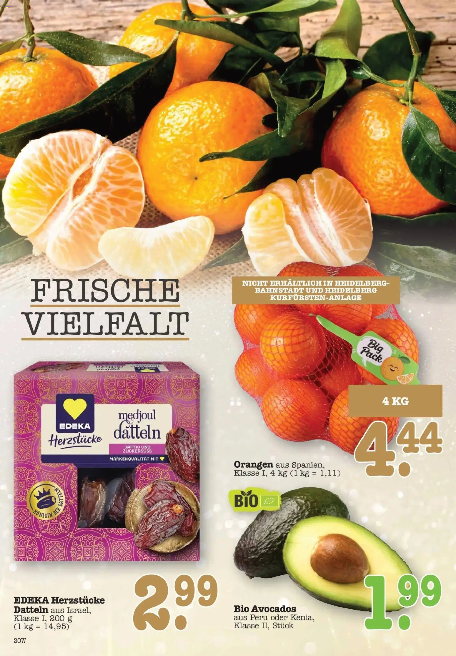 Edeka prospekt Wörth Am Rhein	 – gültig ab 14.12.2025 | Seite: 20 | Produkte: Orangen
