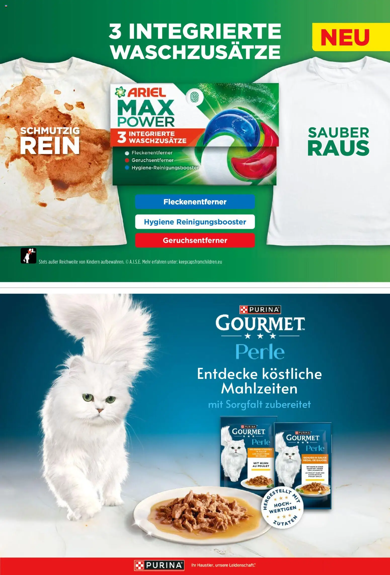 Combi myTime März 2026 – gültig ab 01.03.2026 | Seite: 63 | Produkte: Ariel, Fleckenentferner