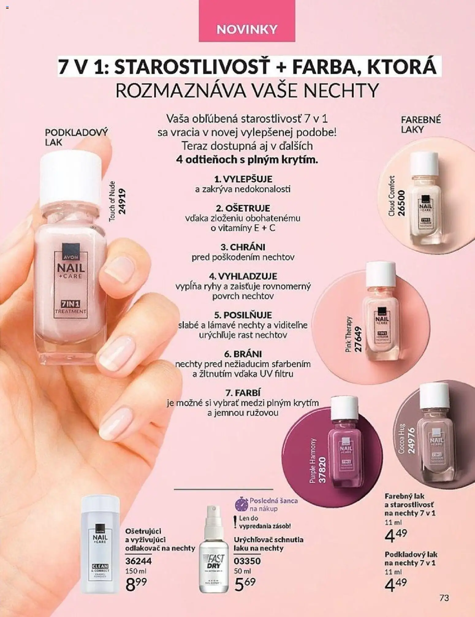 Nové Avon akcie – leták je platný od 01.03.2026 | Strana: 73