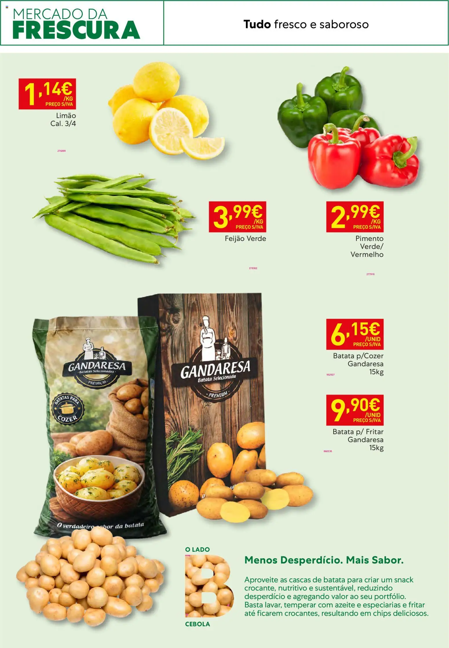 Recheio - Horeca Bons Negócios │ válido de 24.02.2026 | Página: 13 | Produtos: Batata, Azeite, Cebola