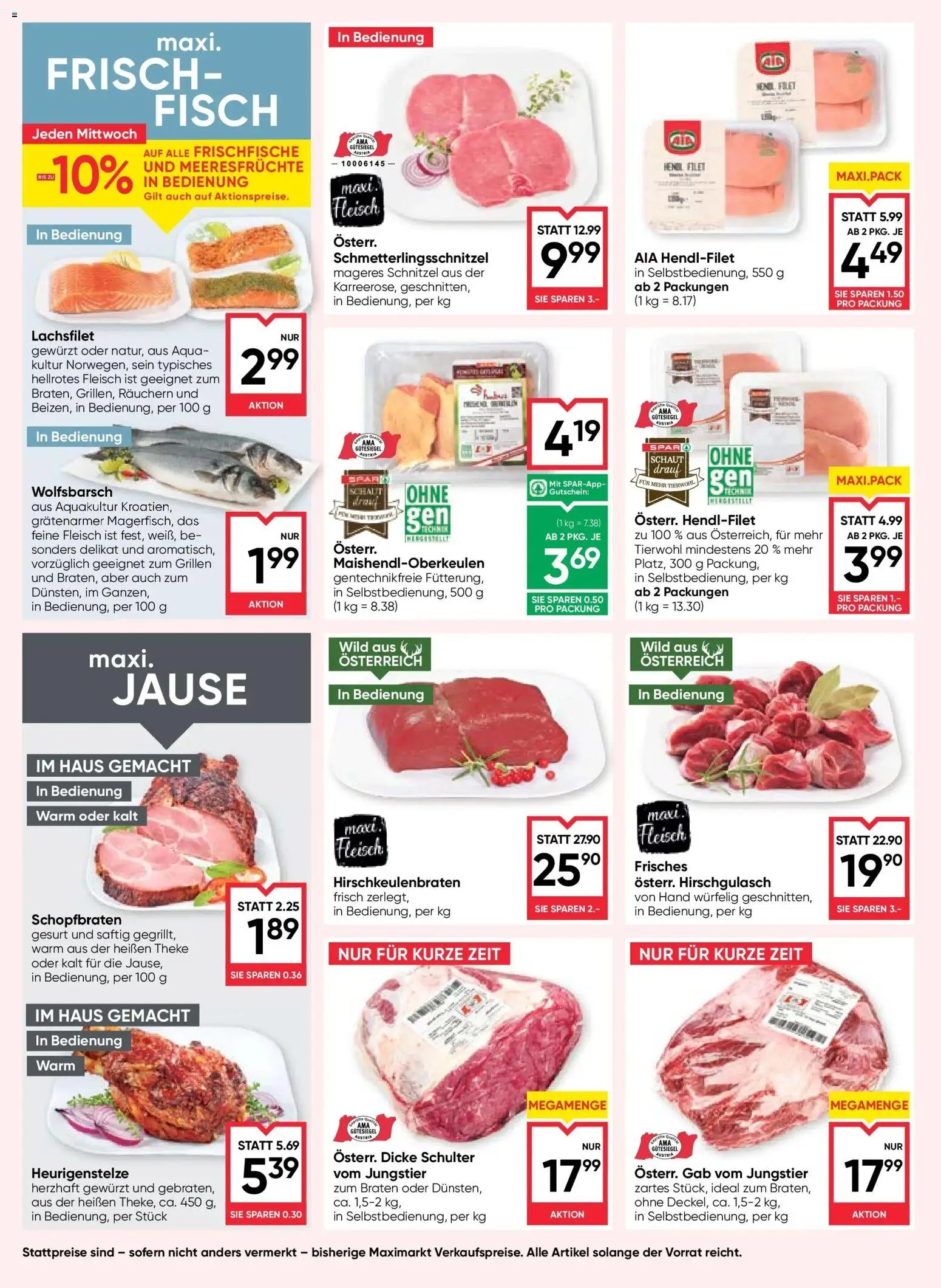 Maximarkt Haid, Linz gültig ab 06.11.2025 | Seite: 8 | Produkte: Meeresfrüchte, Fisch