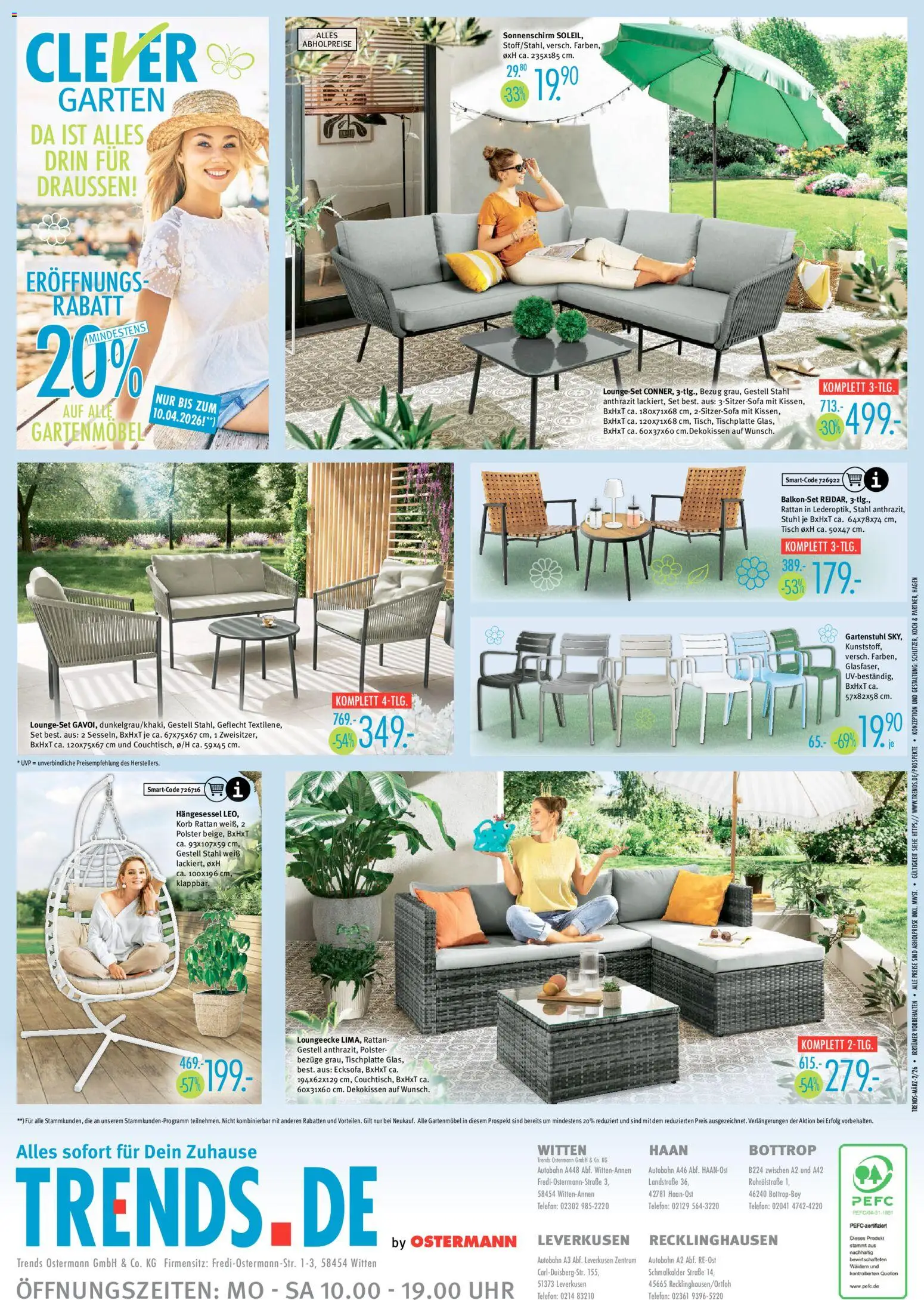 Trends Prospekt 	 – gültig ab 21.03.2026 | Seite: 8 | Produkte: Tisch, Gartenmöbel, Korb, Telefon