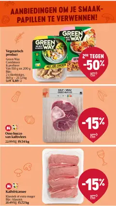 Osso bucco van kalfsvlees, Osso bucco van kalfsvlees - Voorbeeld van een folder van Delhaize, geldig van 23.10.2025 | Pagina: 6