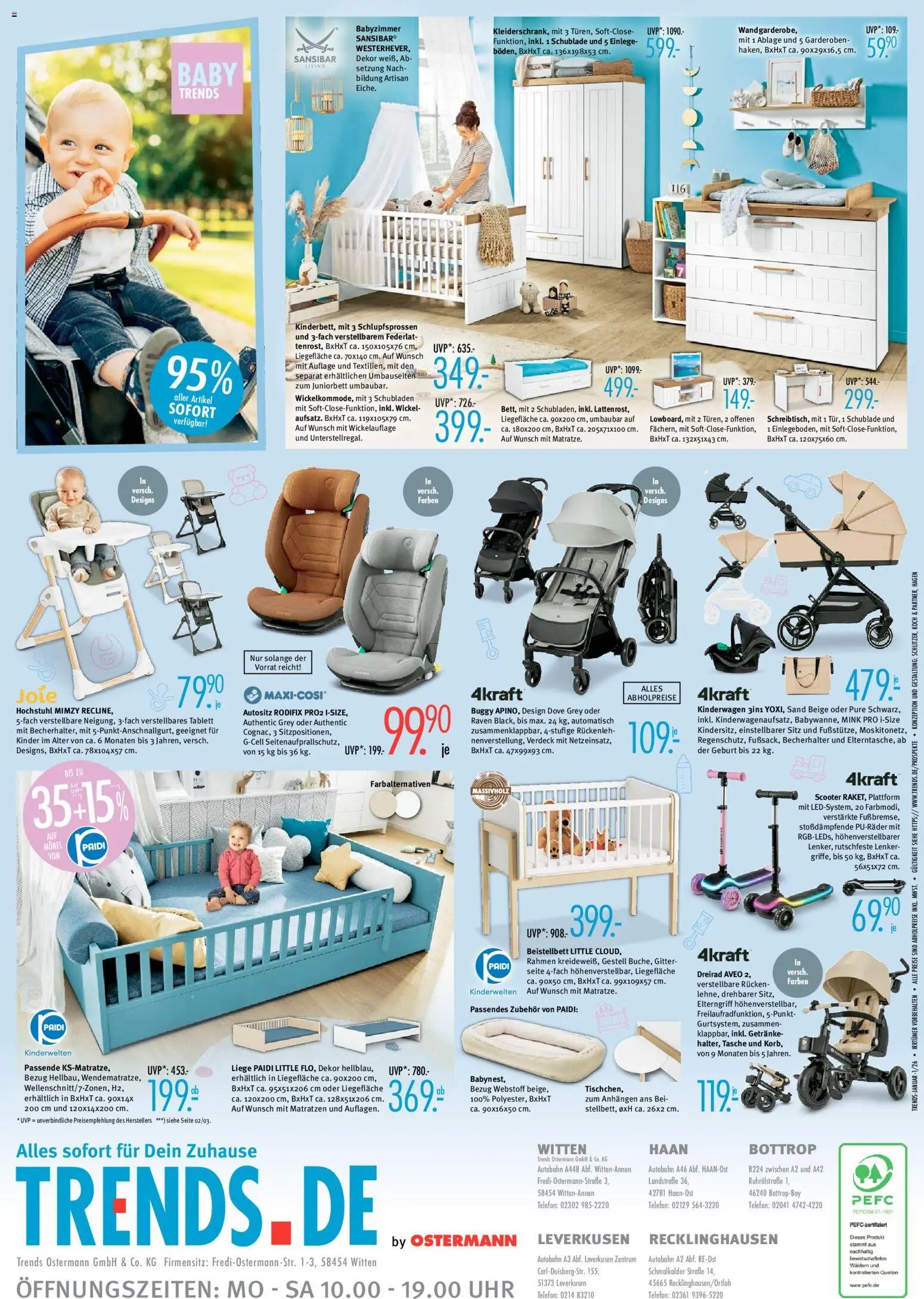 Trends Prospekt 	 – gültig ab 03.01.2026 | Seite: 5 | Produkte: Tasche, Liege, Scooter, Telefon