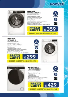 Anteprima del volantino Esselunga S volantino Elettrodomestici valido a partire dal 26.02.2026 | Pagina: 11 | Prodotti: Centrifuga, Lavatrice, Asciugatrice