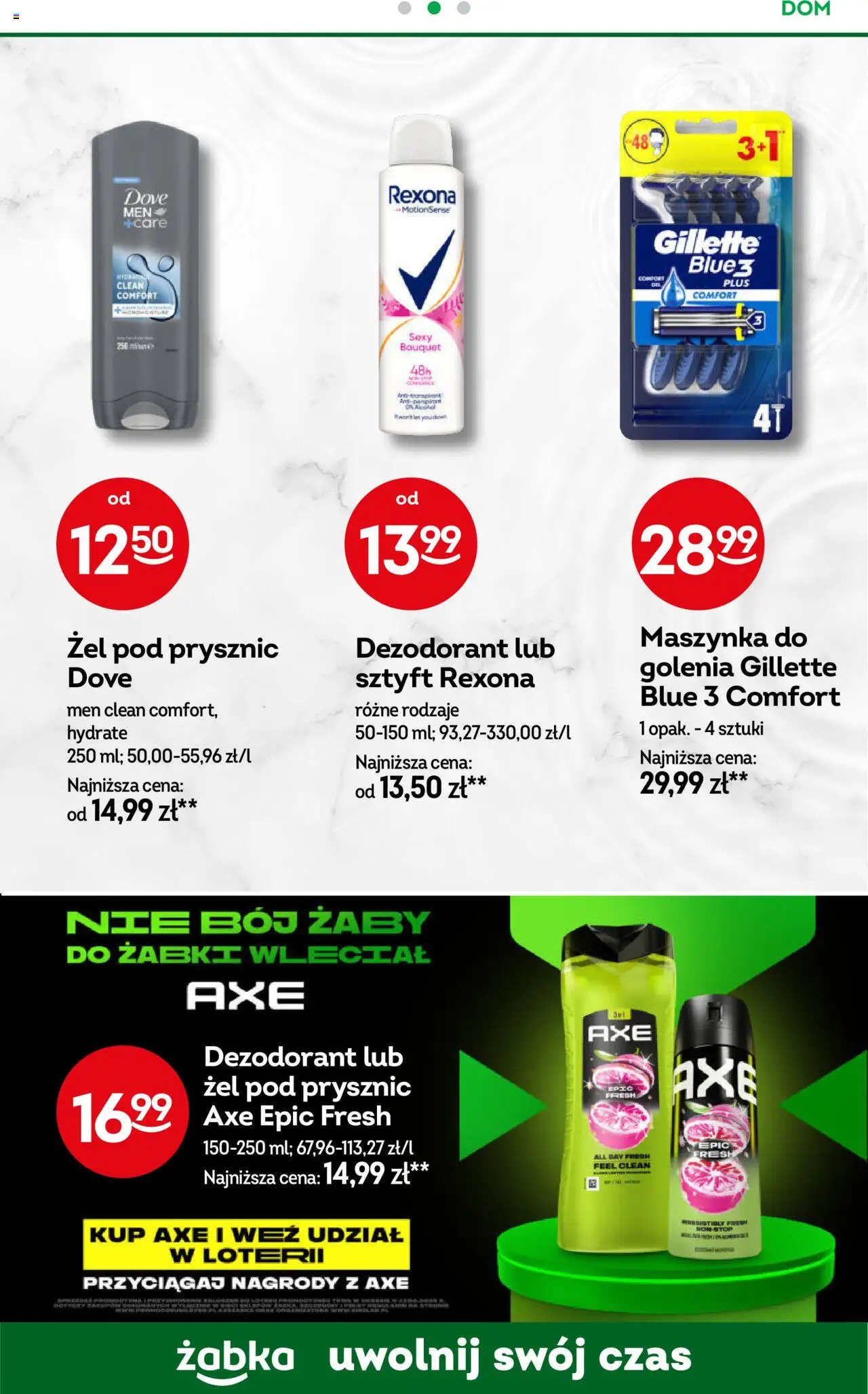 Żabka Gazetka od 04.06.2025 | Strona: 93 | Produkty: Gillette, Maszynka do golenia, Prysznic, Żel pod prysznic