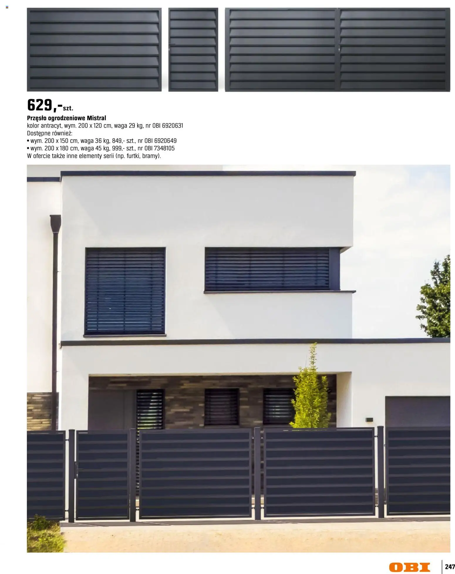 OBI gazetka - Ogród od 11.03.2026 | Strona: 247 | Produkty: Waga