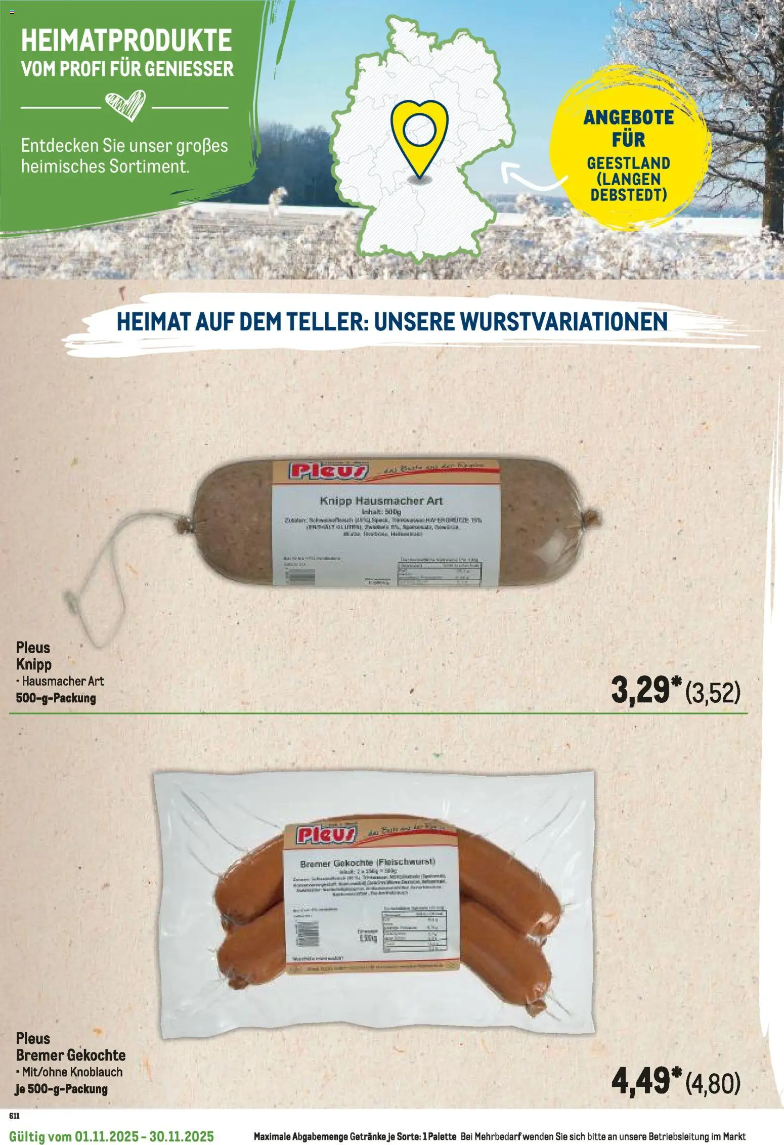 Metro Regionaler Flyer – gültig ab 01.11.2025 | Seite: 46 | Produkte: Knoblauch