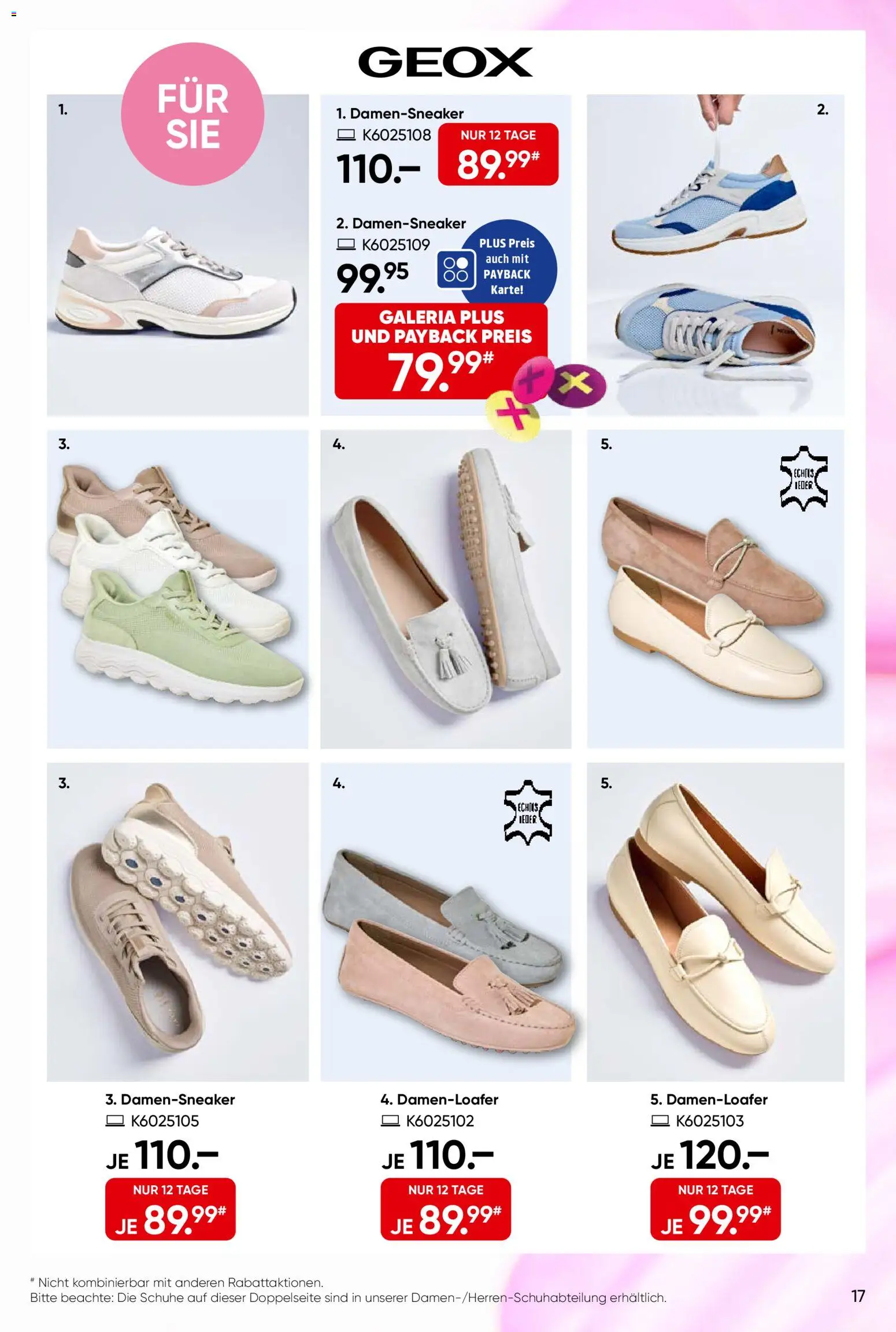 Galeria Karstadt Kaufhof Prospekt 	 – gültig ab 18.03.2026 | Seite: 17