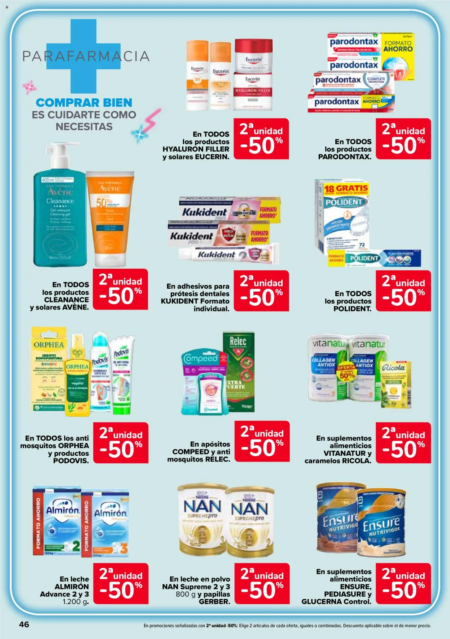 Carrefour folleto │ válido desde el 24.03.2026 | Página: 46 | Productos: Polvo, Leche