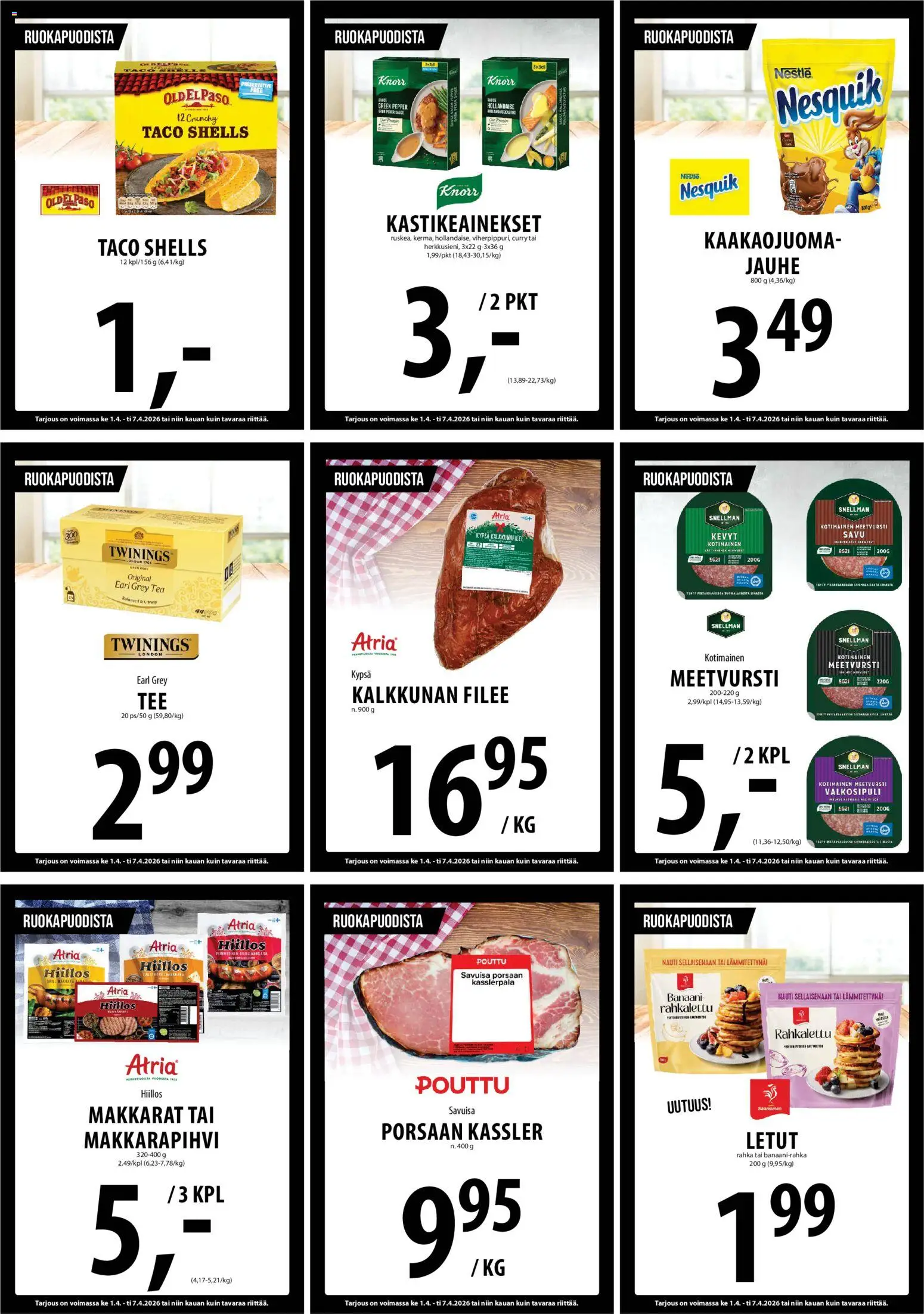 Tuuri tarjoukset – voimassa 01.04.2026 alkaen | Sivu: 16