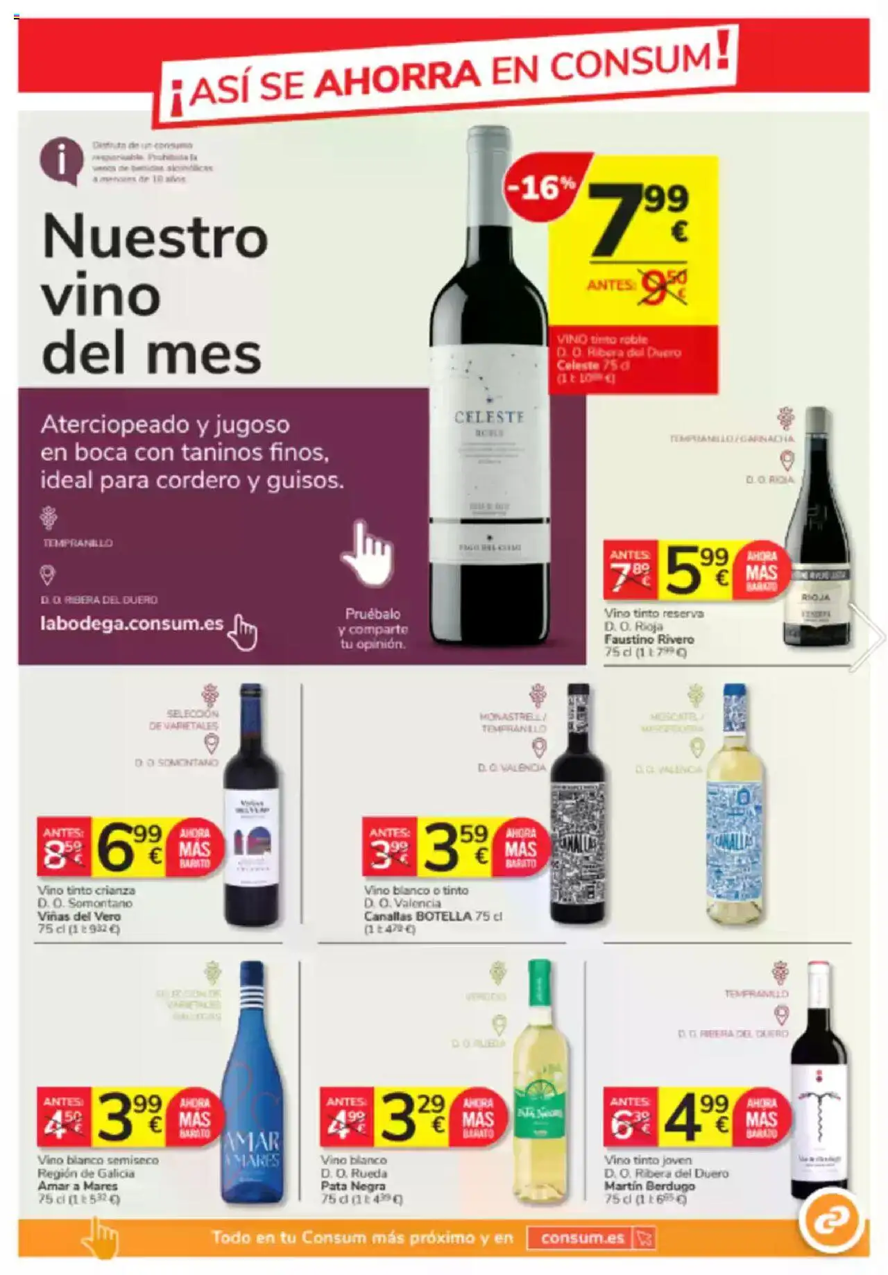 Consum folleto │ válido desde el 25.09.2025 | Página: 13 | Productos: Vino, Φίλτρο καφέ