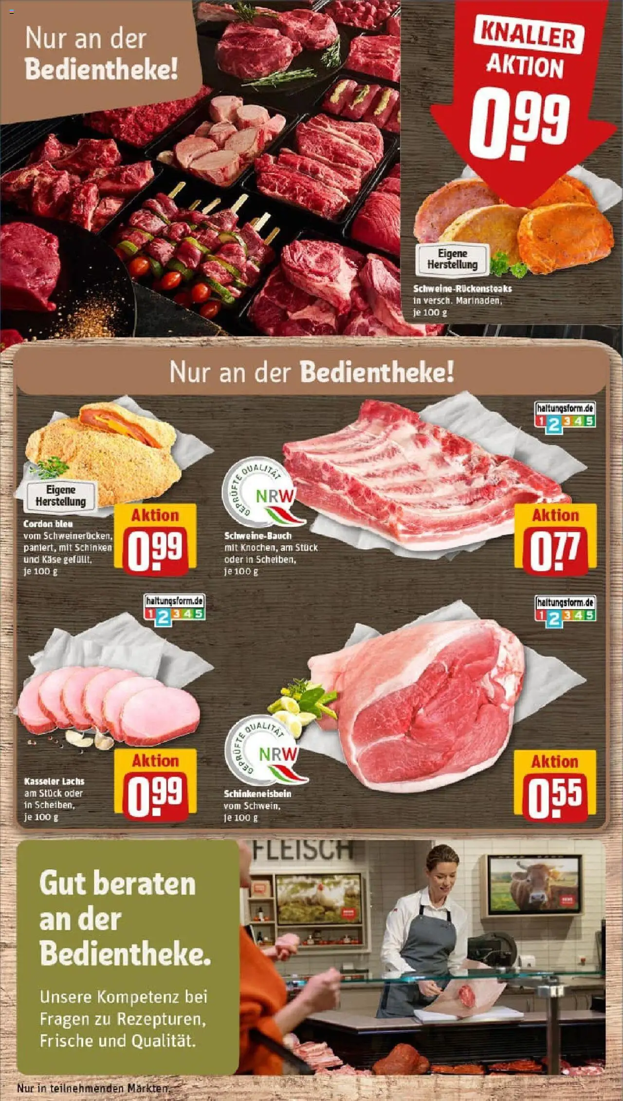 Rewe prospekt Herford	 – gültig ab 21.09.2025 | Seite: 16 | Produkte: Käse, Lachs, Schinken, Fleisch